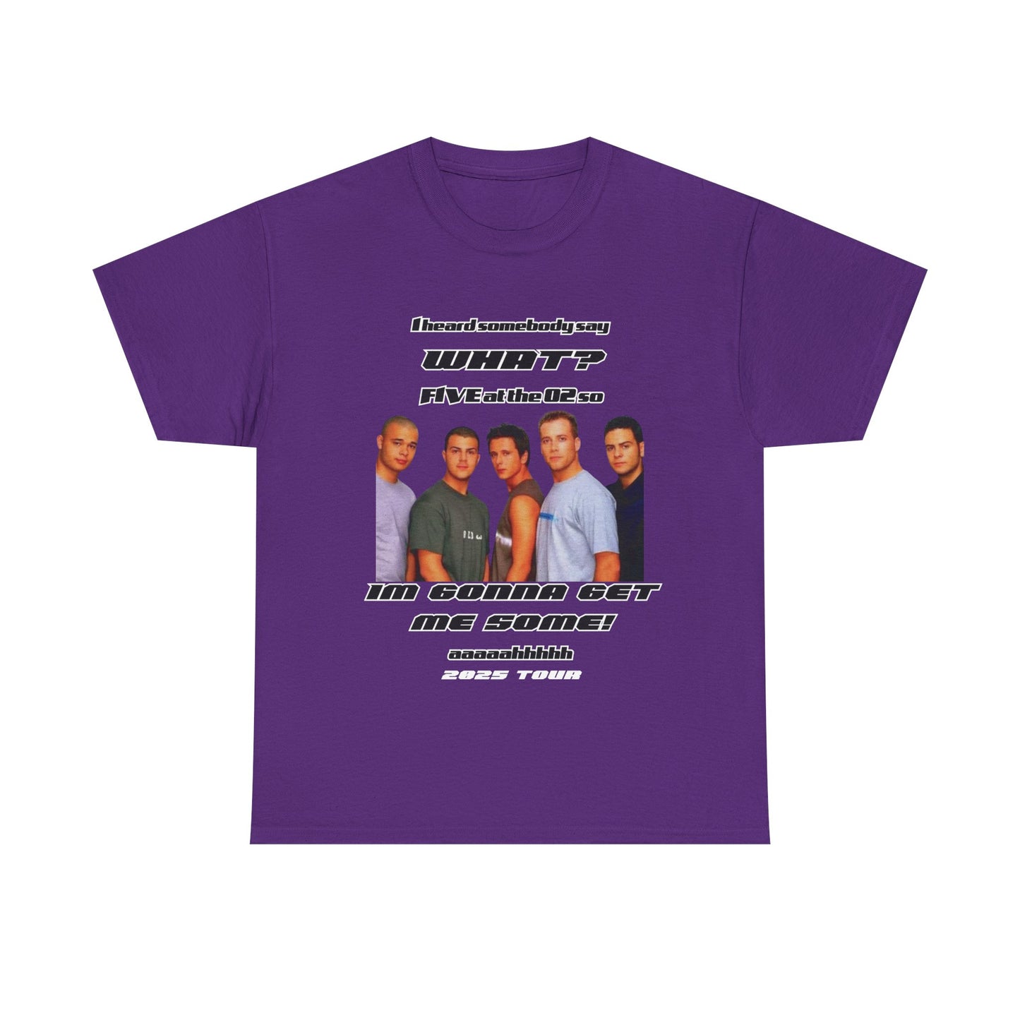 FIVE tshirt 2025 tour 5ive tee original five fans boy band nostalgia
