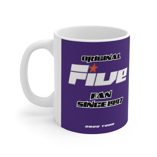 Five fan 5ive boy band uk 2025 tour five boyband five unofficial merchandise mug