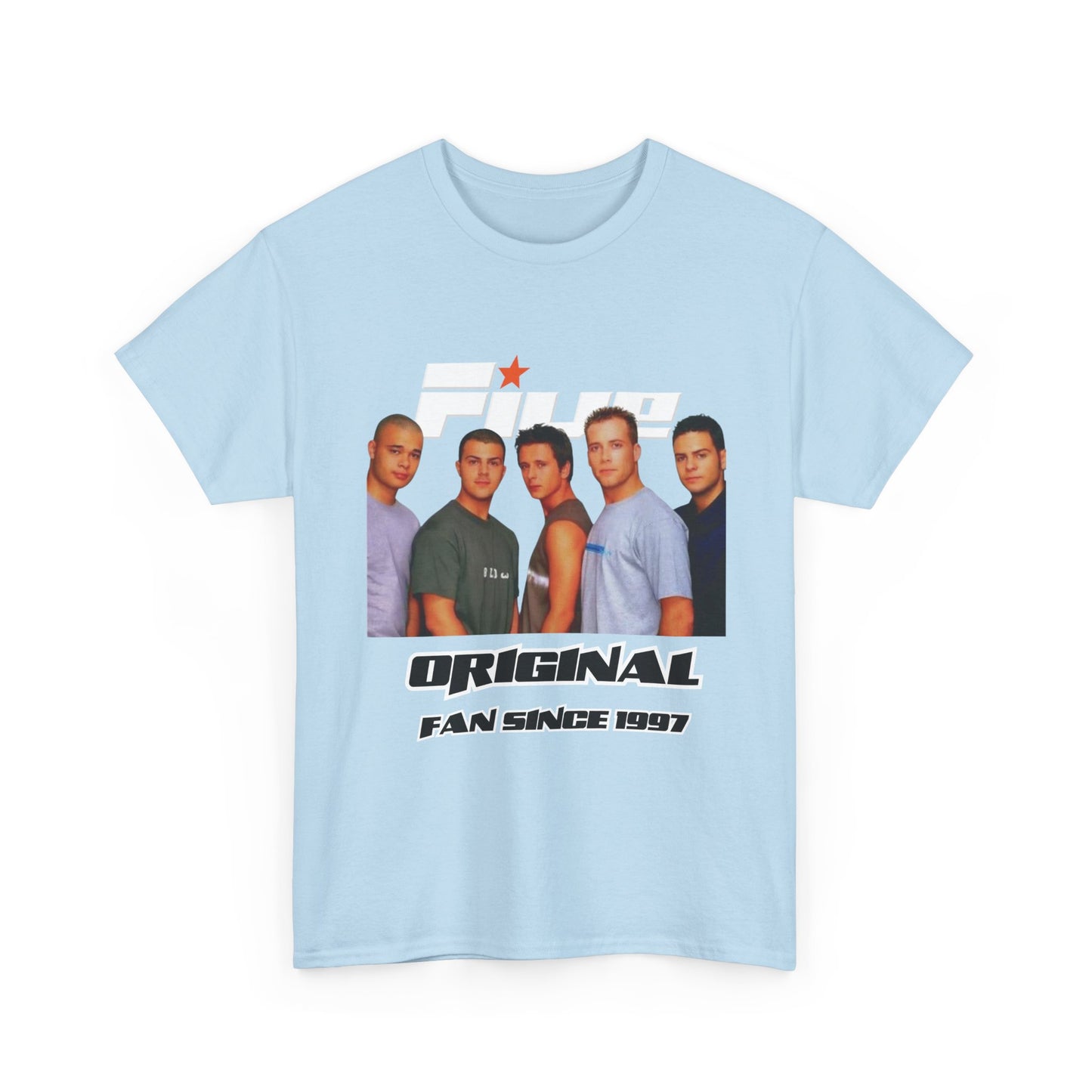 FIVE tshirt 2025 tour 5ive Five's at the o2 tour merchandise concert tee t-shirt original five fans boy band nostalgia