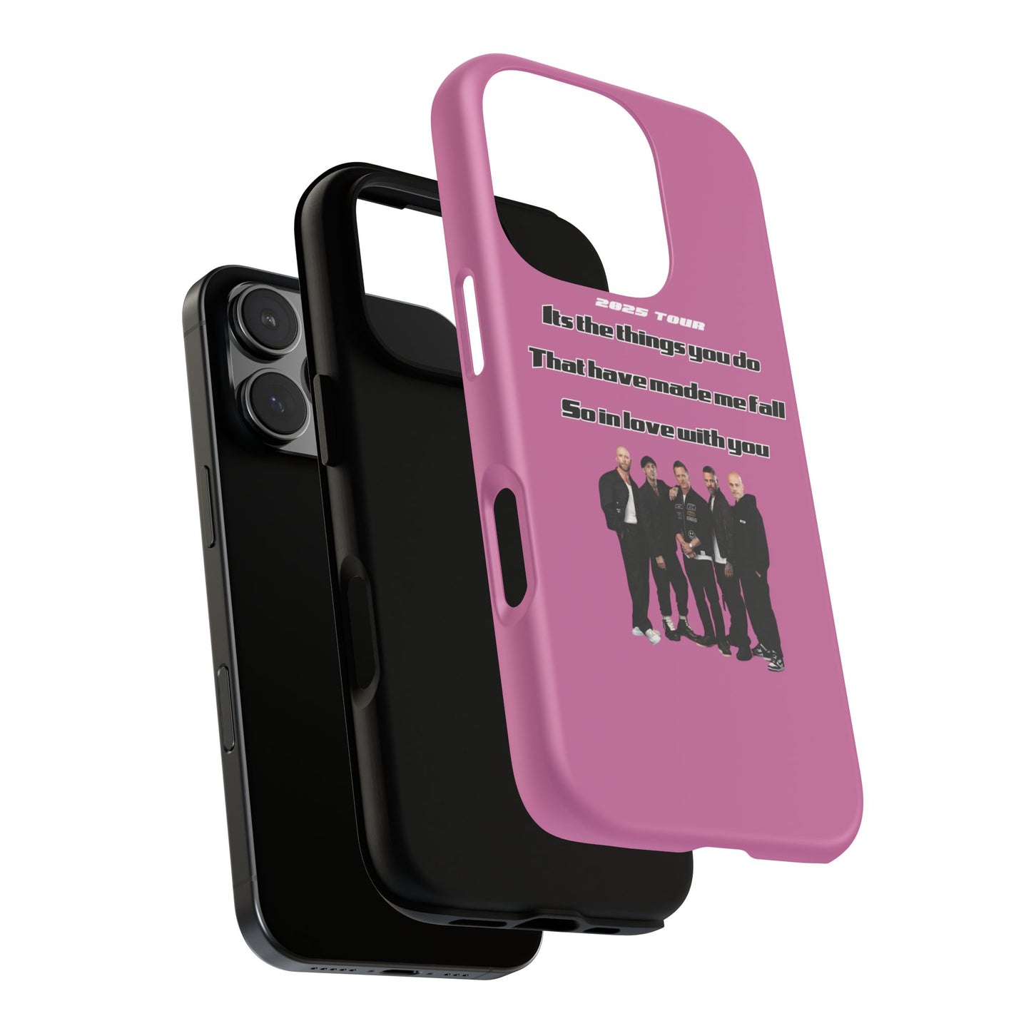 Original Five Fan Tough Case - 2025 Tour Edition unofficial Five boyband 5ive merchandise