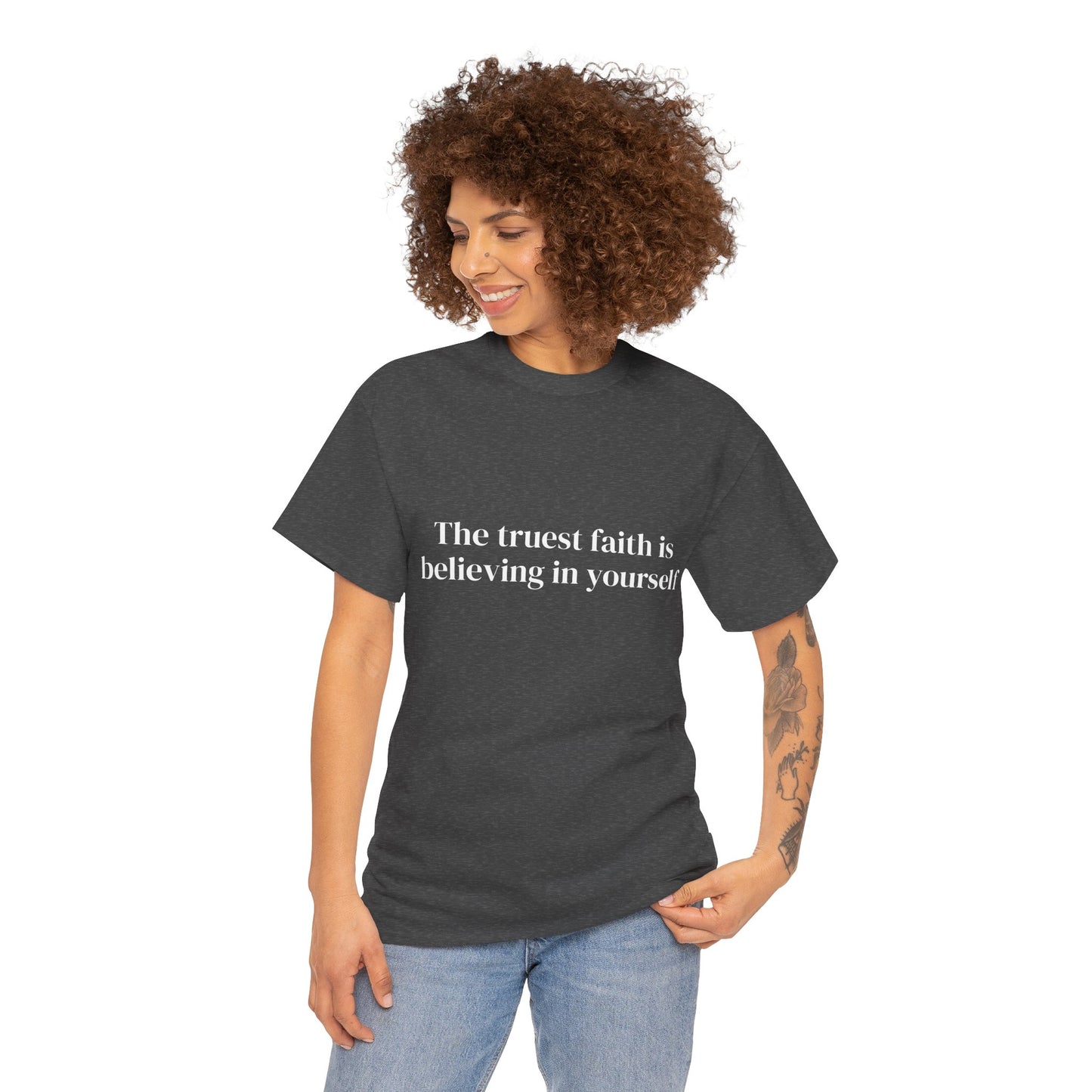 Affirmations Tee tshirt, Motivational Quote Tee, Everyday Casual Shirt, Spiritual, mindful living empowerment t-shirt