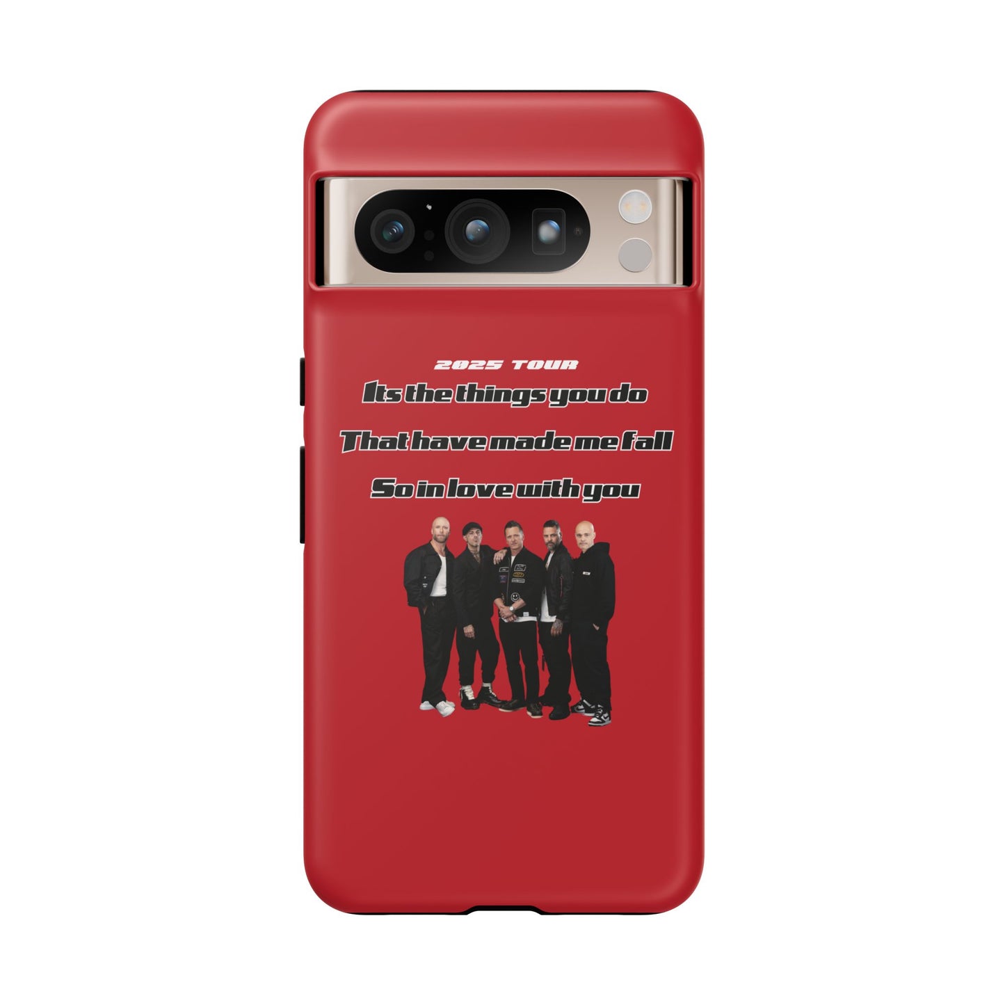 Original Five Fan Tough Case - 2025 Tour Edition unofficial Five boyband 5ive merchandise