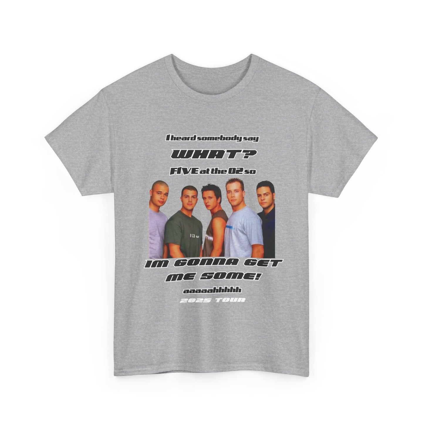 FIVE tshirt 2025 tour 5ive tee original five fans boy band nostalgia