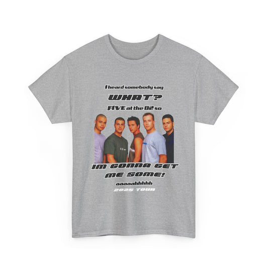 FIVE tshirt 2025 tour 5ive tee original five fans boy band nostalgia
