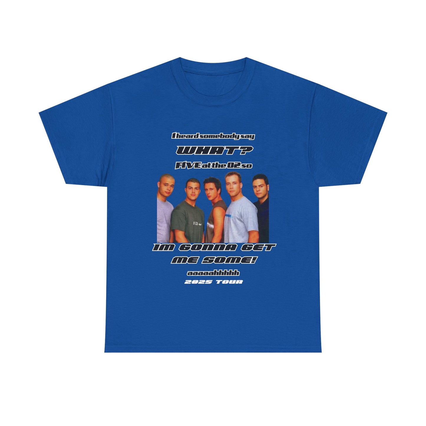 FIVE tshirt 2025 tour 5ive tee original five fans boy band nostalgia