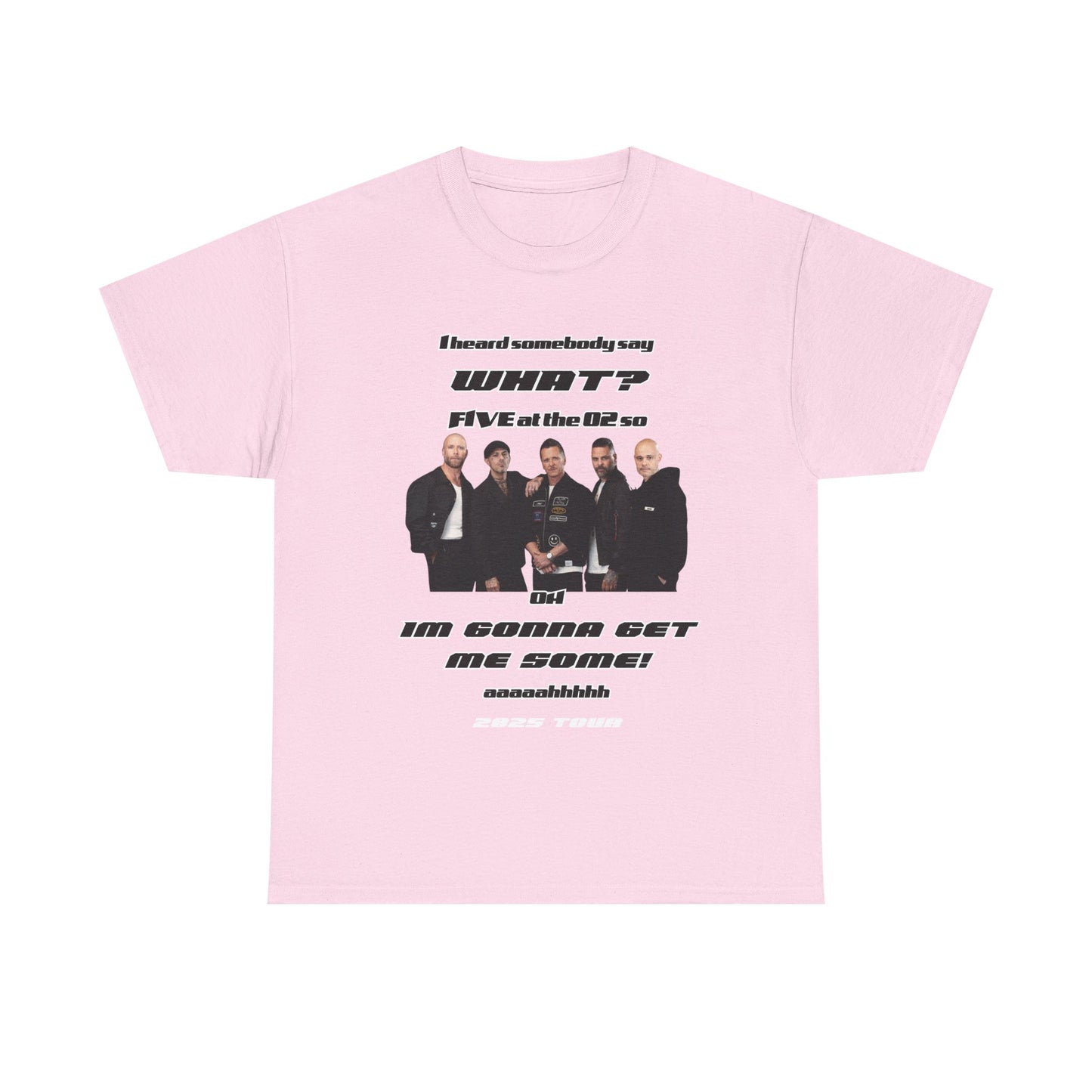 FIVE tshirt 2025 tour 5ive Five's at the o2 tour merchandise concert mothers day tee original five fans boy band nostalgia