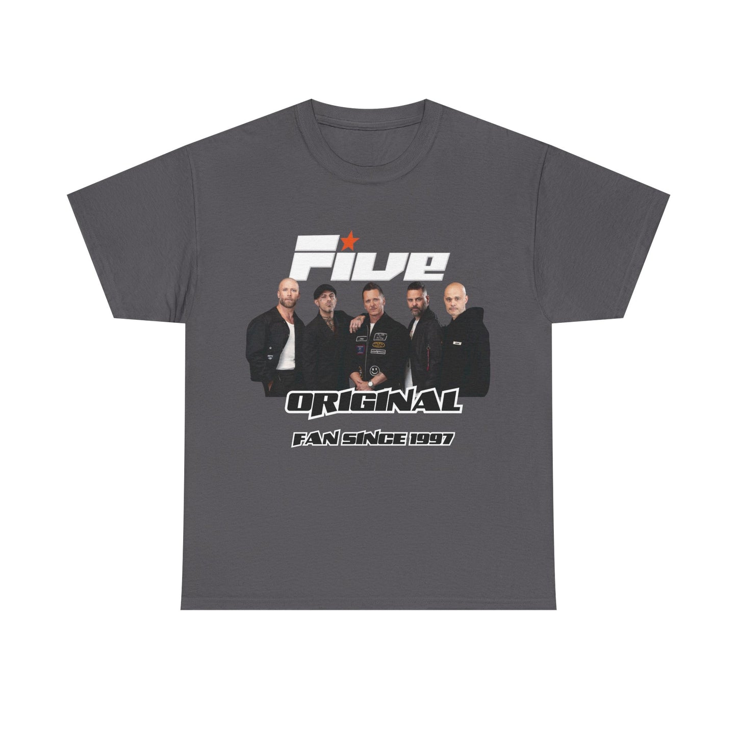 original FIVE tshirt 2025 tour 5ive Five's at the o2 tour merchandise concert tee t-shirt original five fans boy band nostalgia