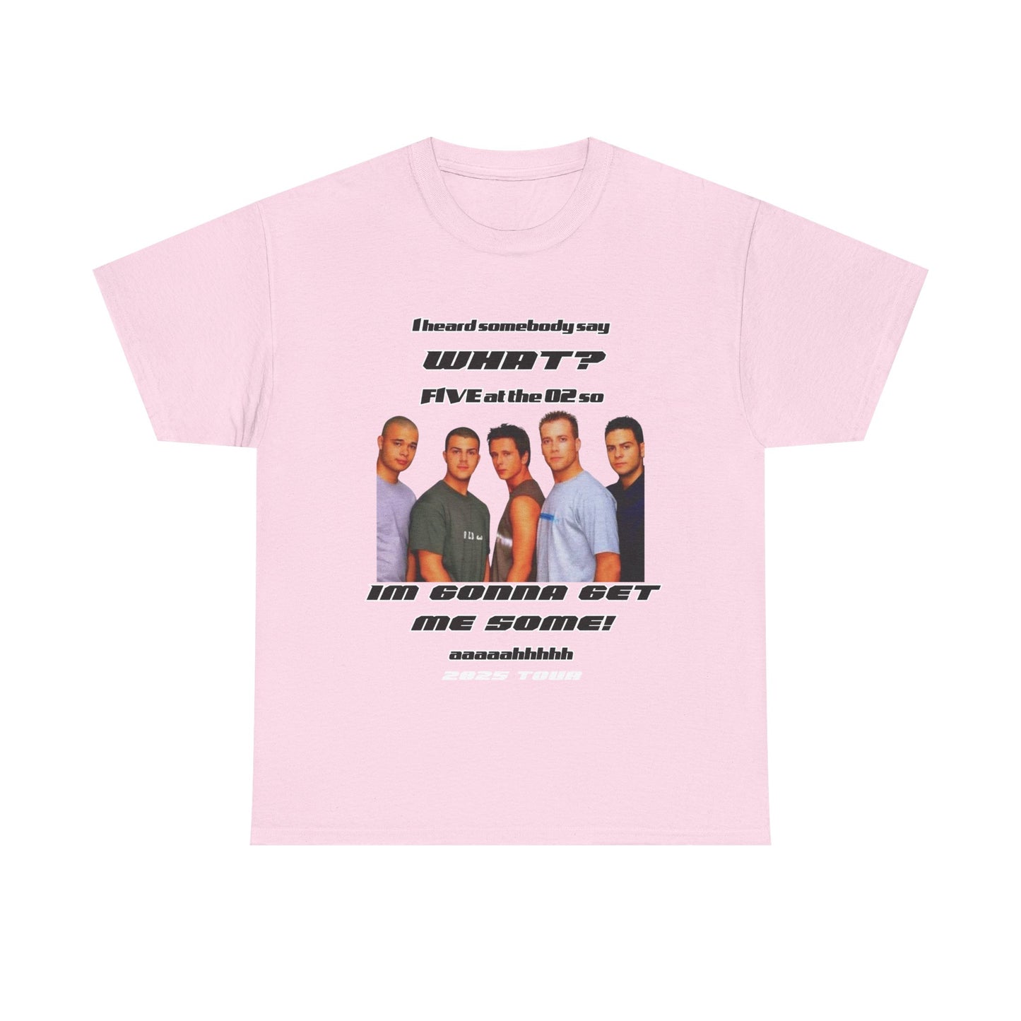 FIVE tshirt 2025 tour 5ive tee original five fans boy band nostalgia
