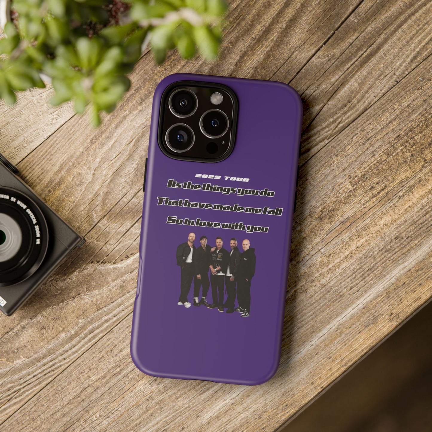 Original Five Fan Tough Case - 2025 Tour Edition unofficial Five boyband 5ive merchandise
