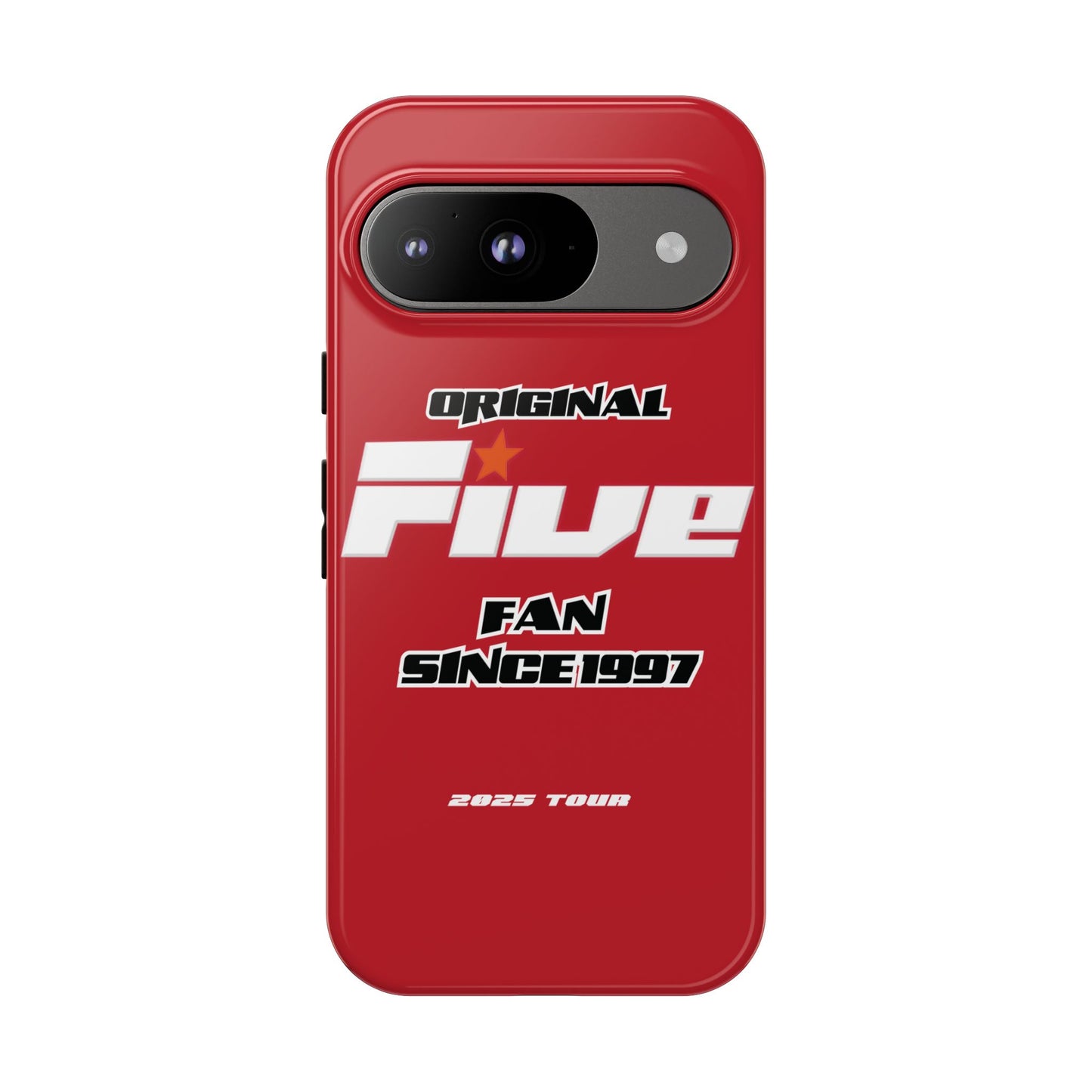 Original Five Fan Tough Case - 2025 Tour Edition unofficial Five boyband 5ive merchandise