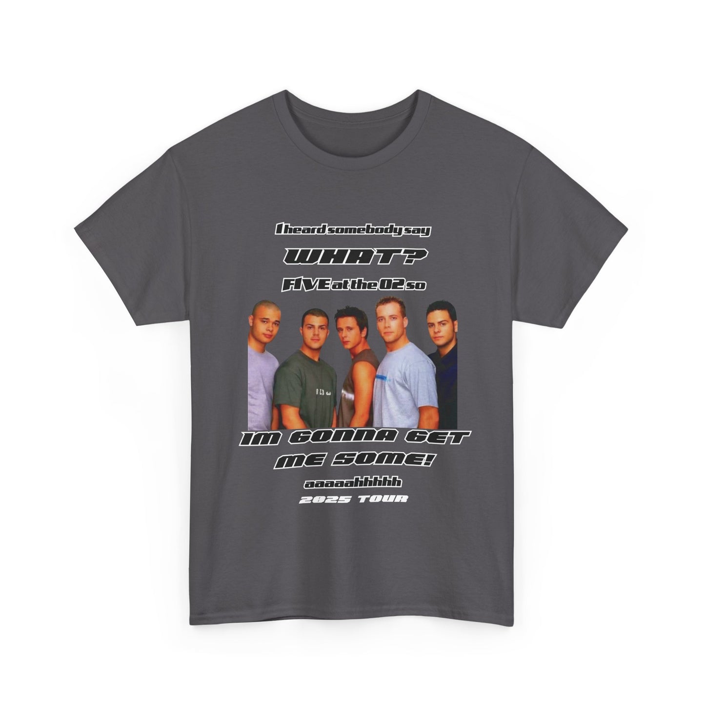 FIVE tshirt 2025 tour 5ive tee original five fans boy band nostalgia