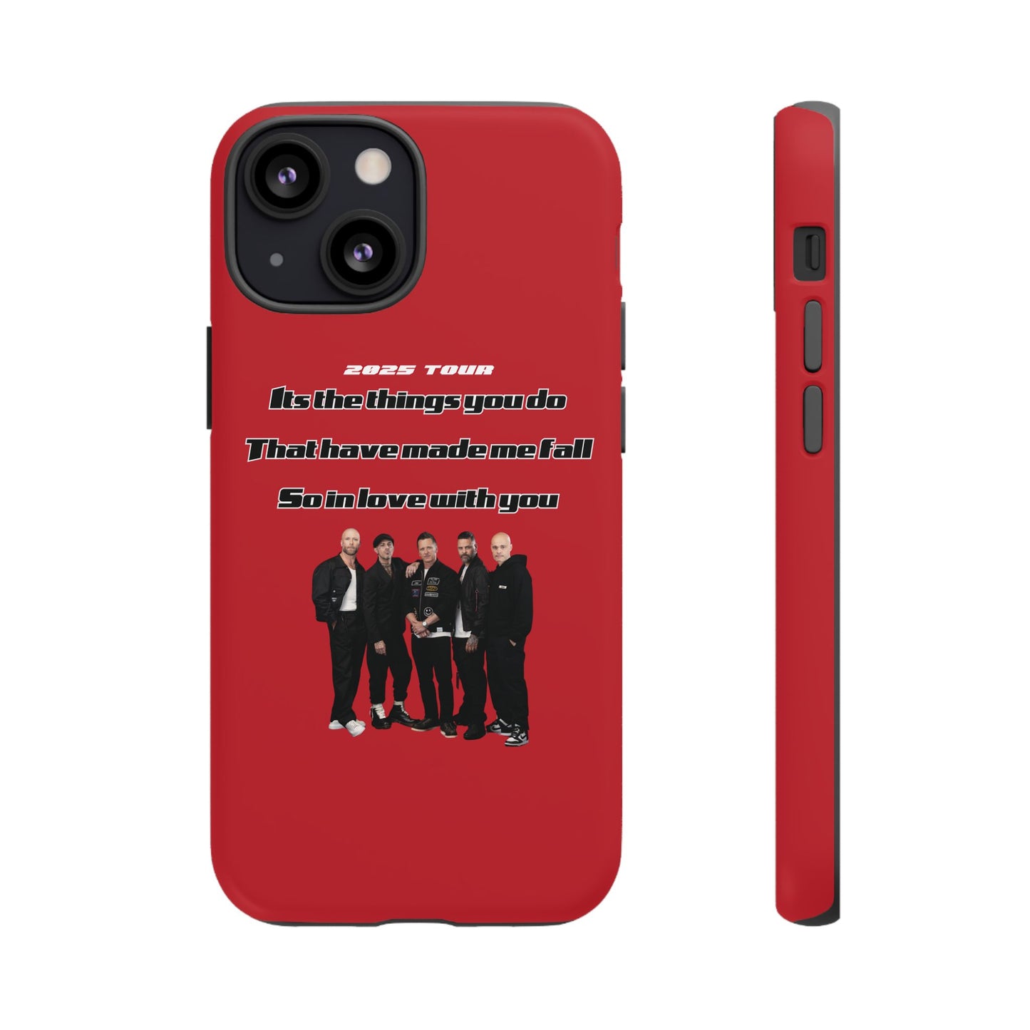 Original Five Fan Tough Case - 2025 Tour Edition unofficial Five boyband 5ive merchandise