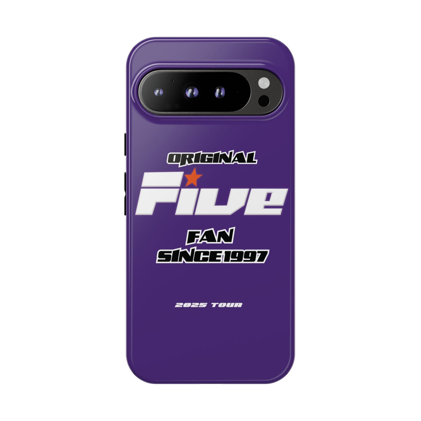 Original Five Fan Tough Case - 2025 Tour Edition unofficial Five boyband 5ive merchandise