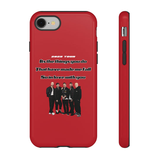 Original Five Fan Tough Case - 2025 Tour Edition unofficial Five boyband 5ive merchandise