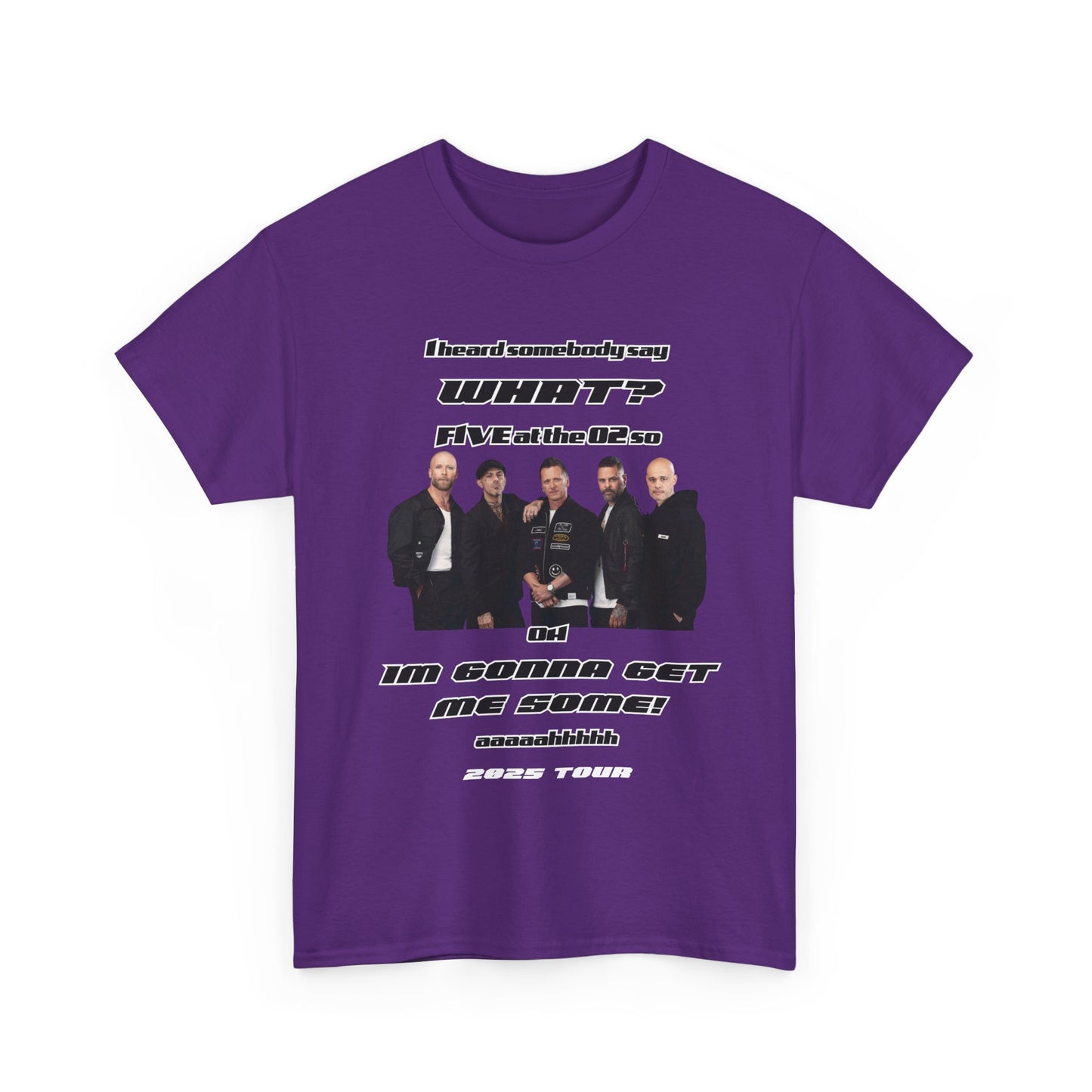 FIVE tshirt 2025 tour 5ive Five's at the o2 tour merchandise concert mothers day tee original five fans boy band nostalgia