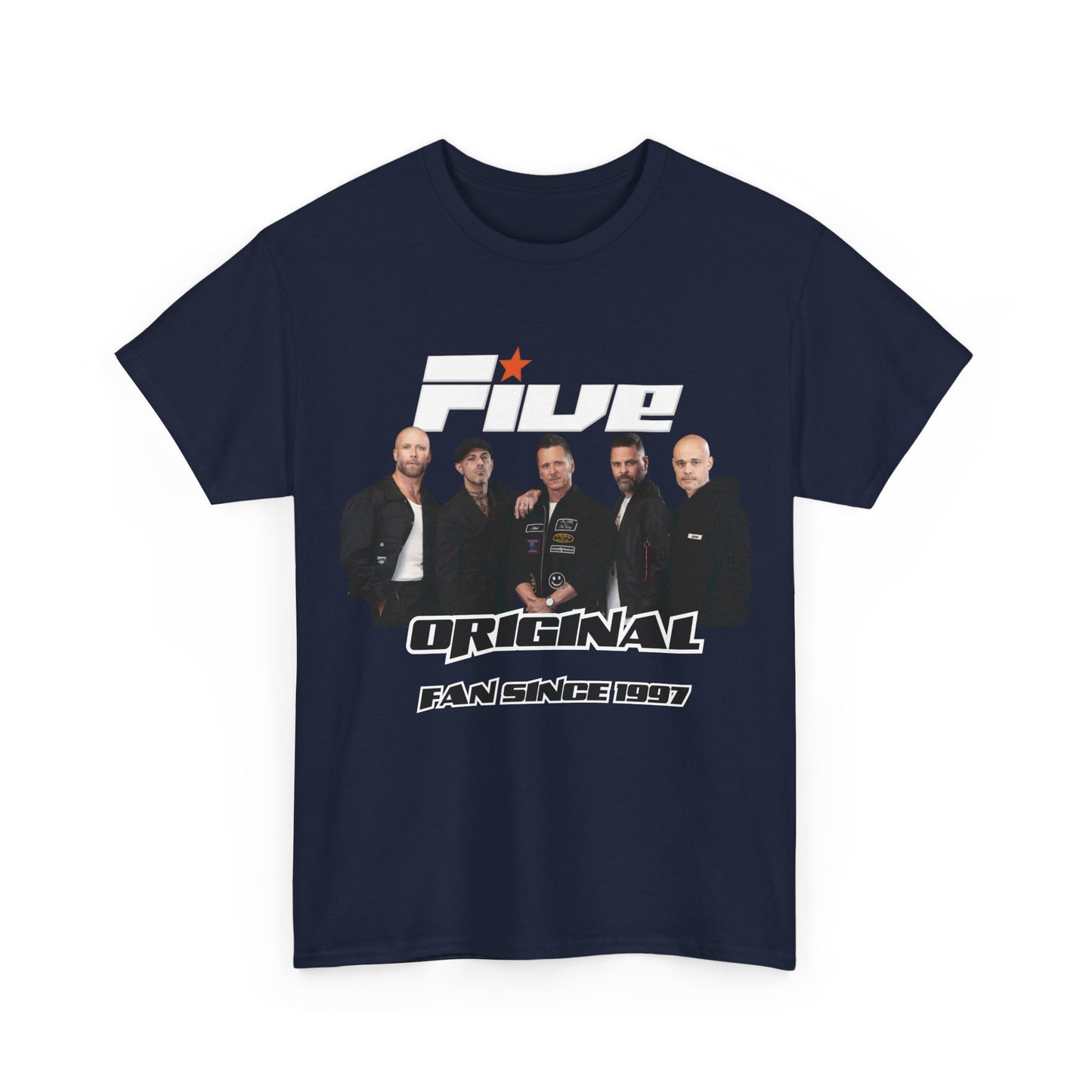 original FIVE tshirt 2025 tour 5ive Five's at the o2 tour merchandise concert tee t-shirt original five fans boy band nostalgia