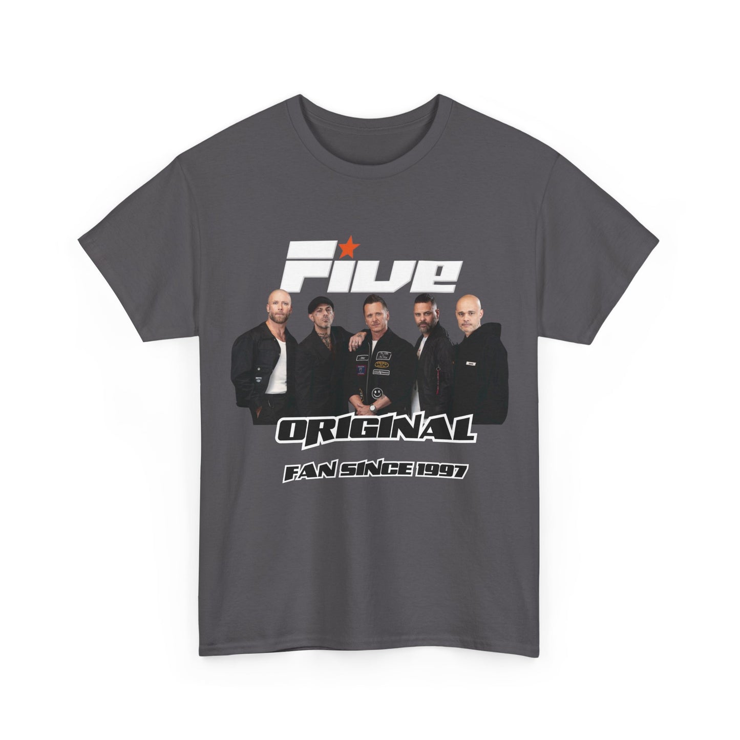 original FIVE tshirt 2025 tour 5ive Five's at the o2 tour merchandise concert tee t-shirt original five fans boy band nostalgia