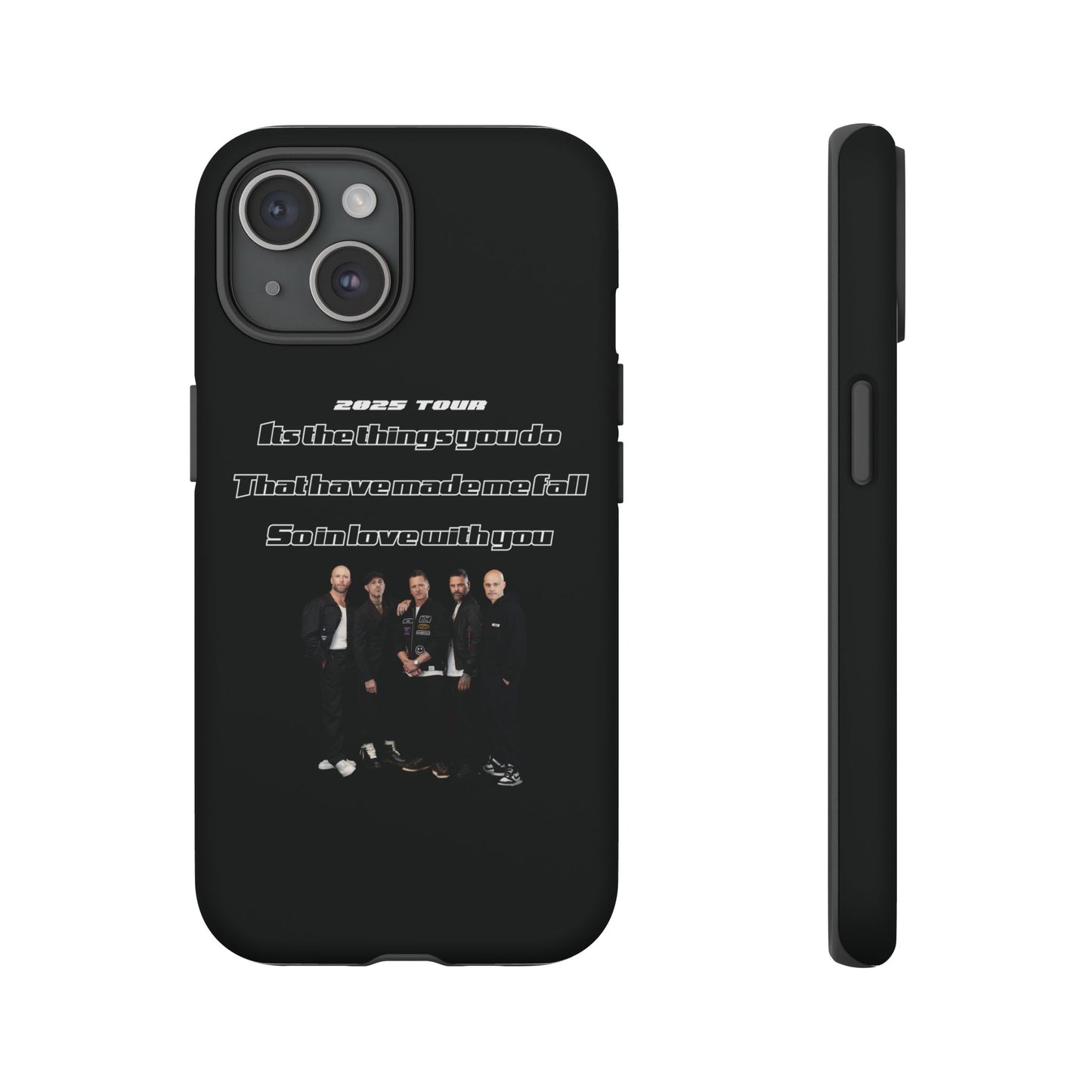Original Five Fan Tough Case - 2025 Tour Edition unofficial Five boyband 5ive merchandise