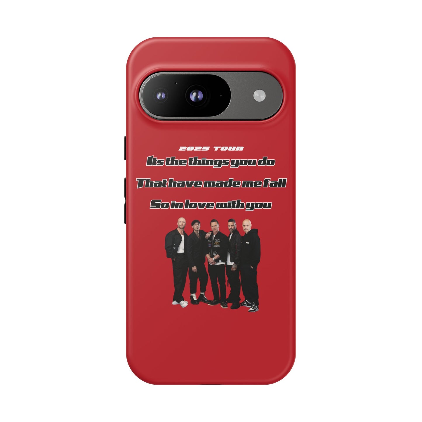Original Five Fan Tough Case - 2025 Tour Edition unofficial Five boyband 5ive merchandise