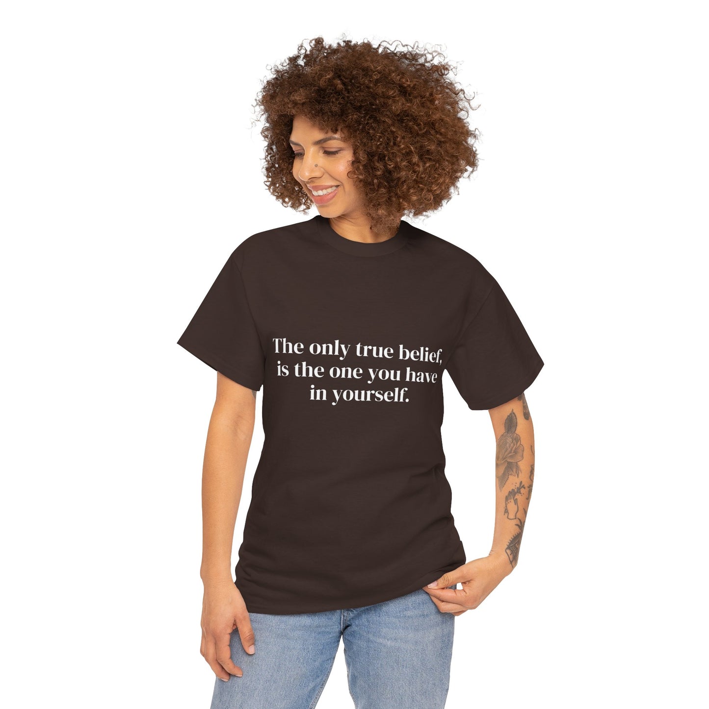 Affirmations Tee tshirt, Motivational Quote Tee, Everyday Casual Shirt, Spiritual, mindful living empowerment t-shirt
