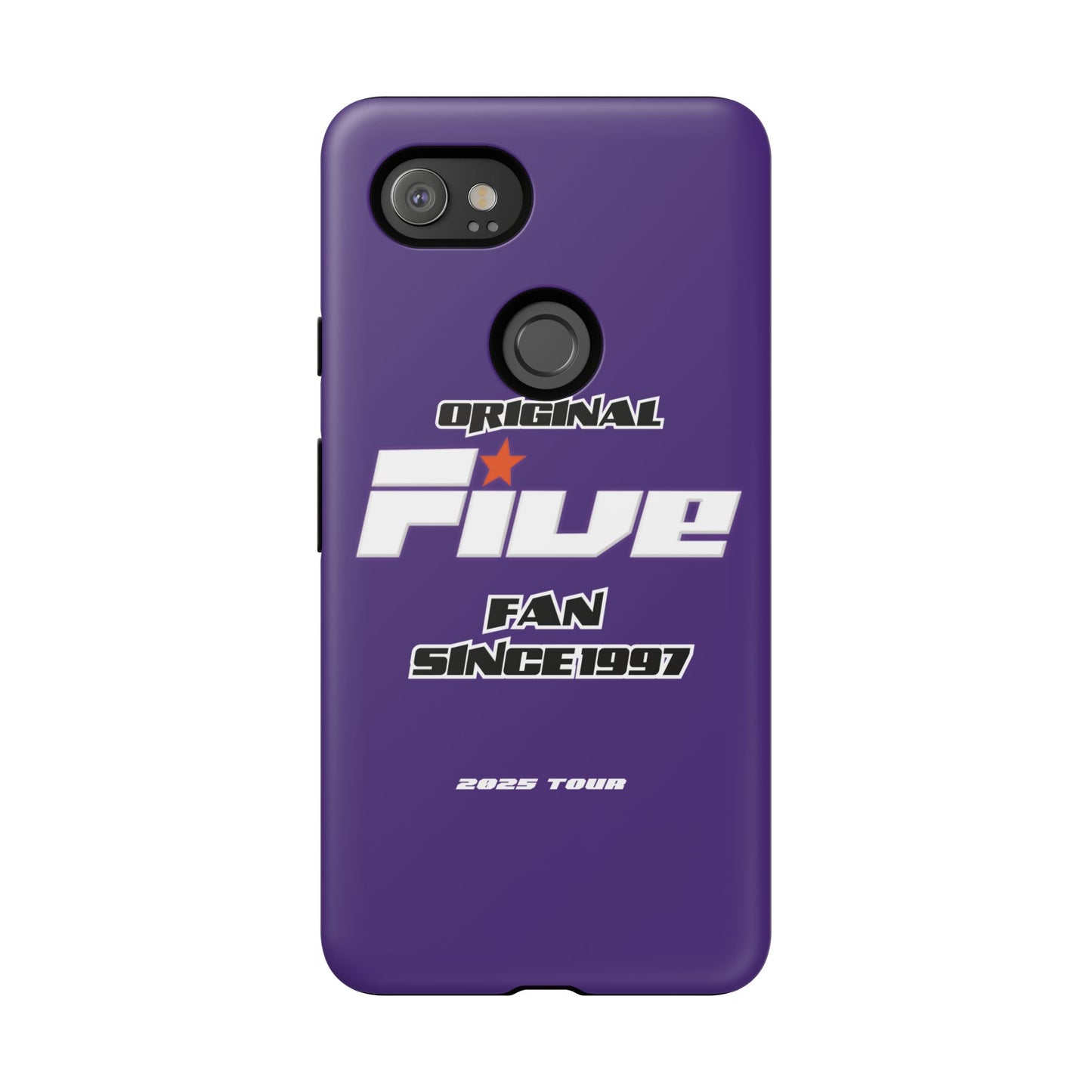 Original Five Fan Tough Case - 2025 Tour Edition unofficial Five boyband 5ive merchandise