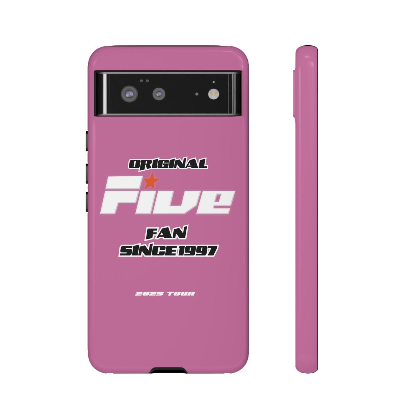 Original Five Fan Tough Case - 2025 Tour Edition unofficial Five boyband 5ive merchandise
