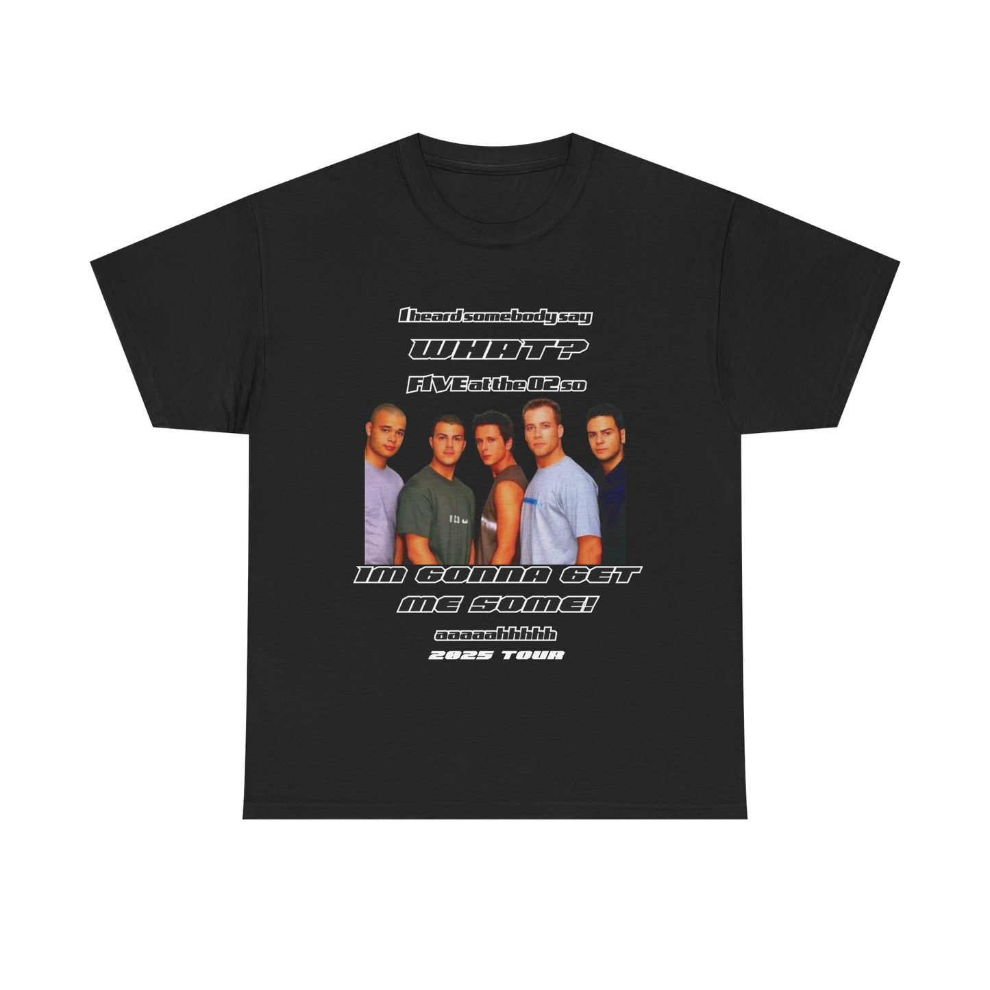 FIVE tshirt 2025 tour 5ive tee original five fans boy band nostalgia