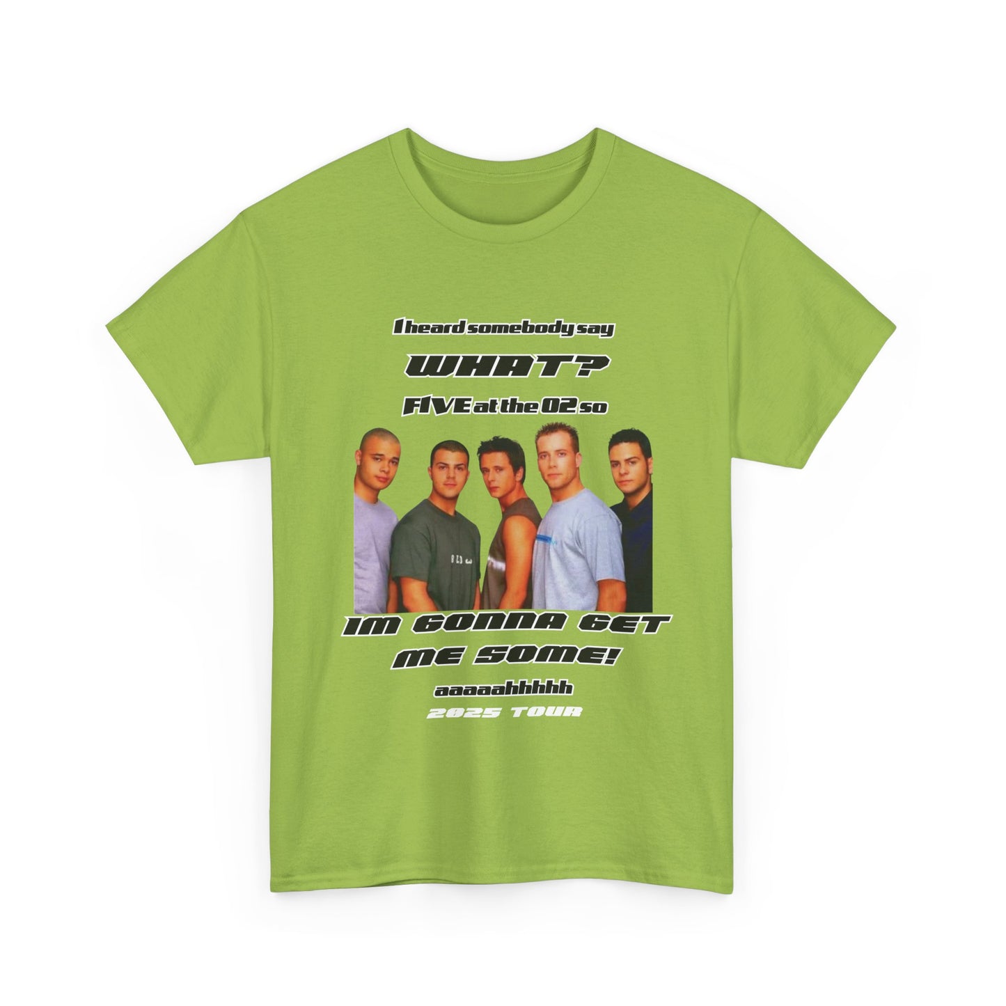 FIVE tshirt 2025 tour 5ive tee original five fans boy band nostalgia