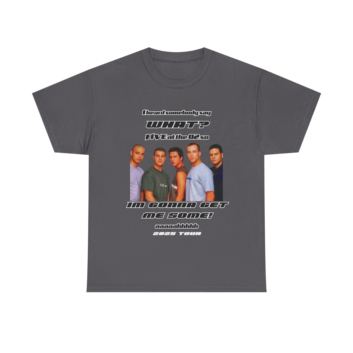 FIVE tshirt 2025 tour 5ive tee original five fans boy band nostalgia