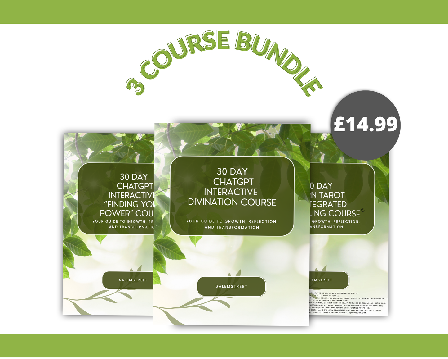 3 COURSE BUNDLE DEAL - Spiritual Divination
