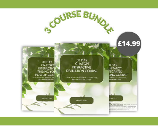 3 COURSE BUNDLE DEAL - Spiritual Divination