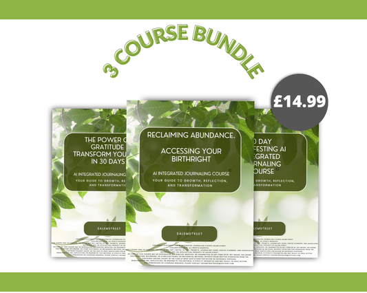 3 COURSE BUNDLE DEAL - Abundance