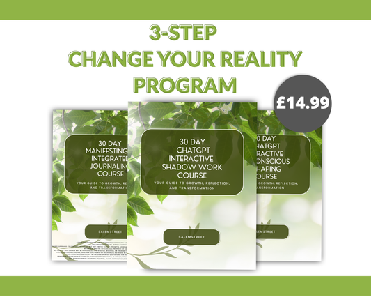 3- Step 'Change Your Reality' Self-help Program