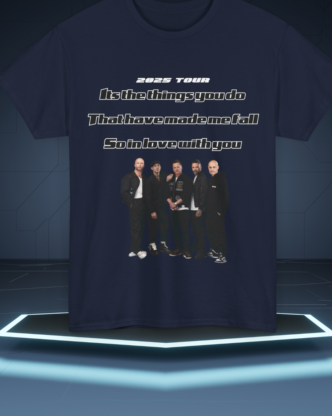 Original FIVE tshirt 2025 tour 5ive Five's at the o2 tour merchandise concert mothers day tee t-shirt original fans