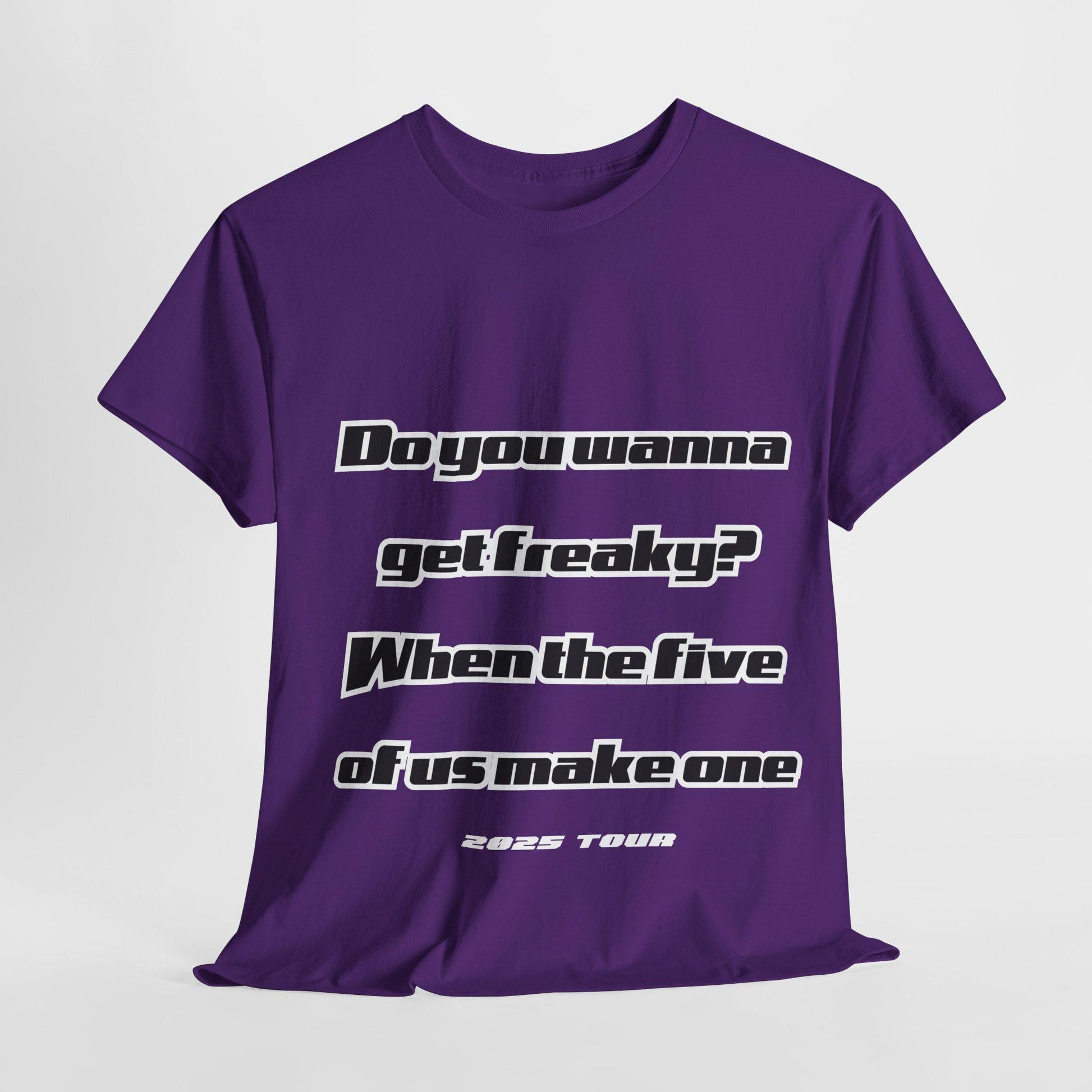 FIVE tshirt 2025 tour 5ive five of us make one slam dunk da funk tee original five fans boy band nostalgia
