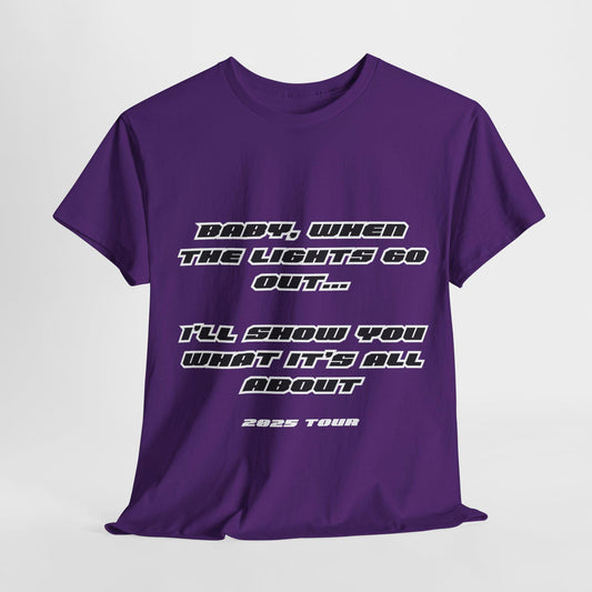 FIVE tshirt 2025 tour 5ive when the lights go out tee original five fans boy band nostalgia