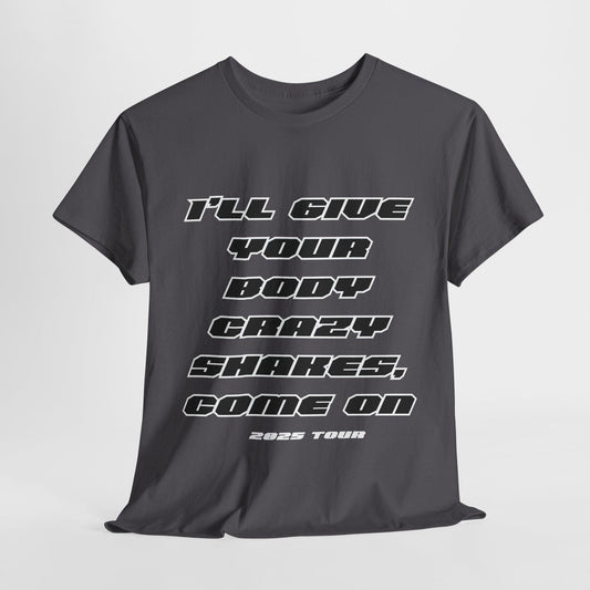 FIVE tshirt 2025 tour 5ive crazy shakes when the if ya getting down lights go out tee original five fans boy band nostalgia