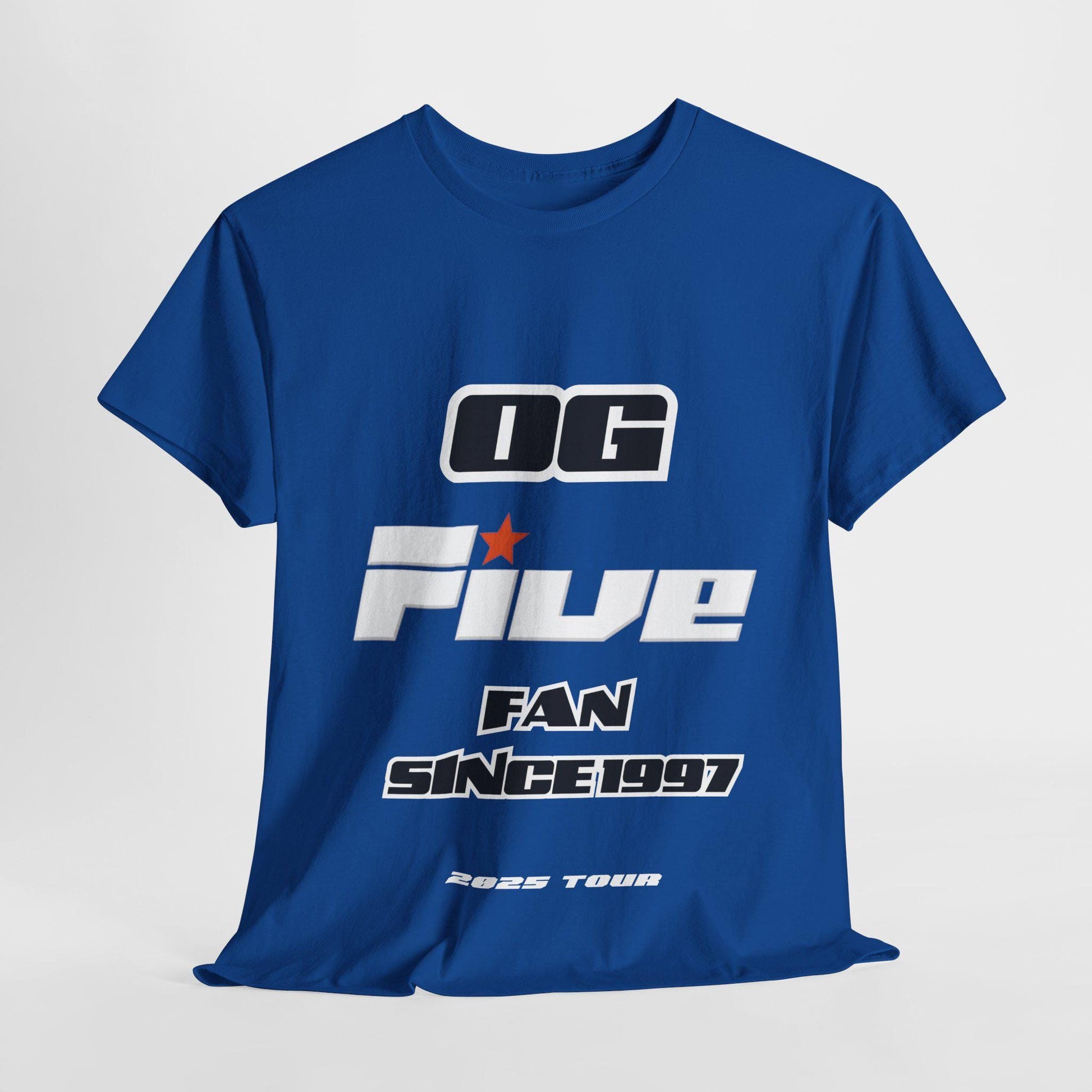 Original FIVE tshirt 2025 tour 5ive Five's at the o2 tour merchandise concert mothers day tee t-shirt original five fans boy band nostalgia