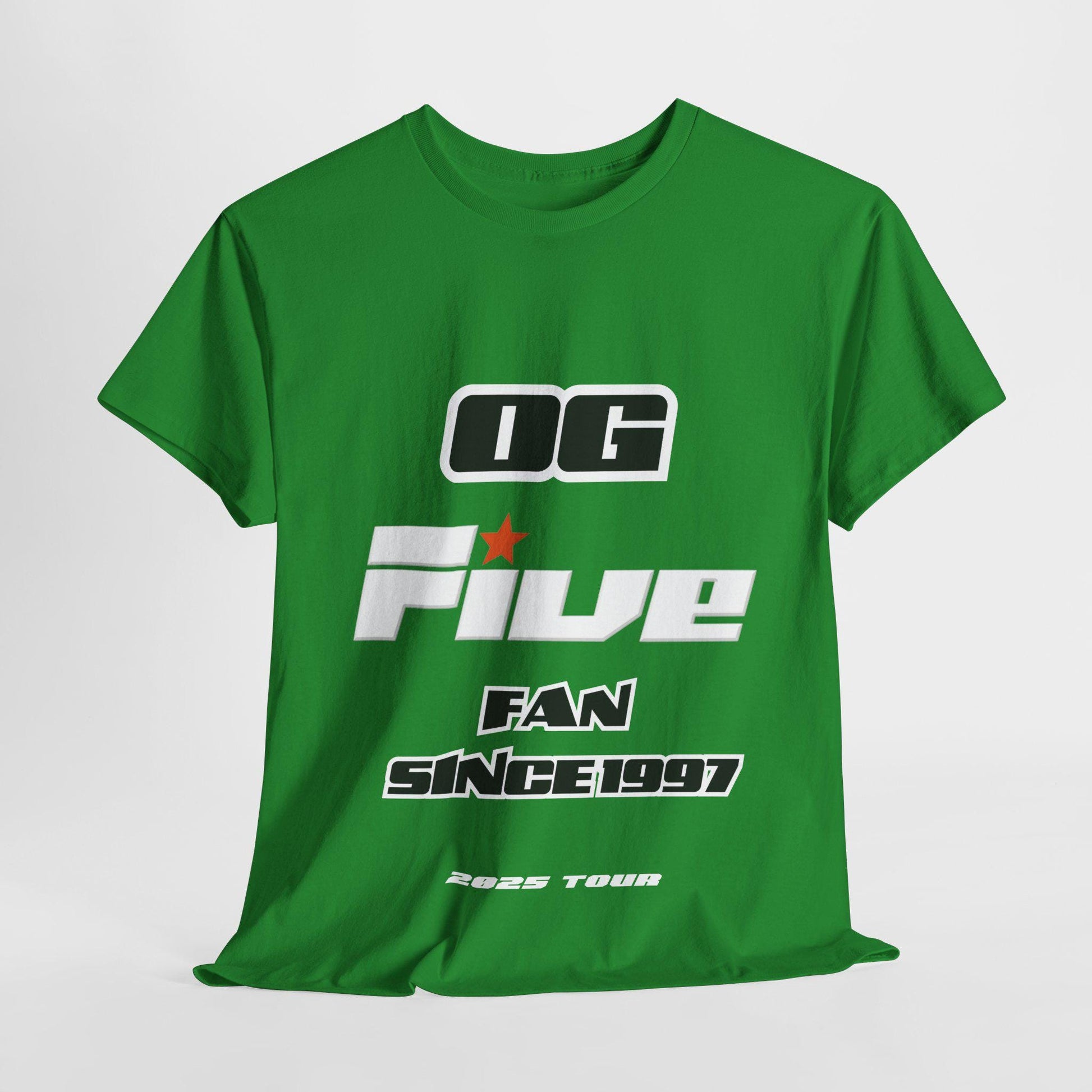 Original FIVE tshirt 2025 tour 5ive Five's at the o2 tour merchandise concert mothers day tee t-shirt original five fans boy band nostalgia