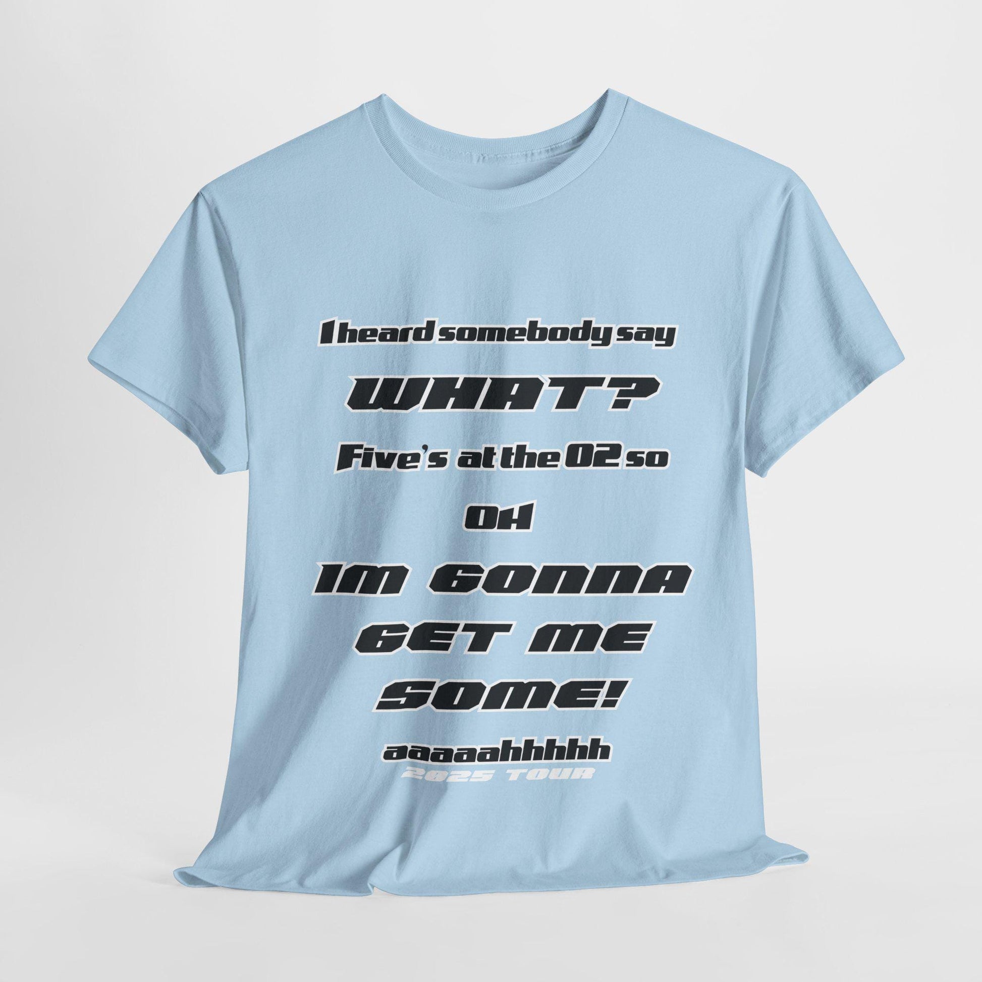 FIVE tshirt 2025 tour 5ive Five's at the o2 tour merchandise concert mothers day tee original five fans boy band nostalgia