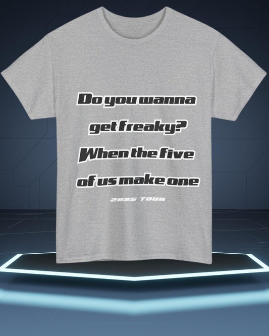 FIVE tshirt 2025 tour 5ive five of us make one slam dunk da funk tee original five fans boy band nostalgia