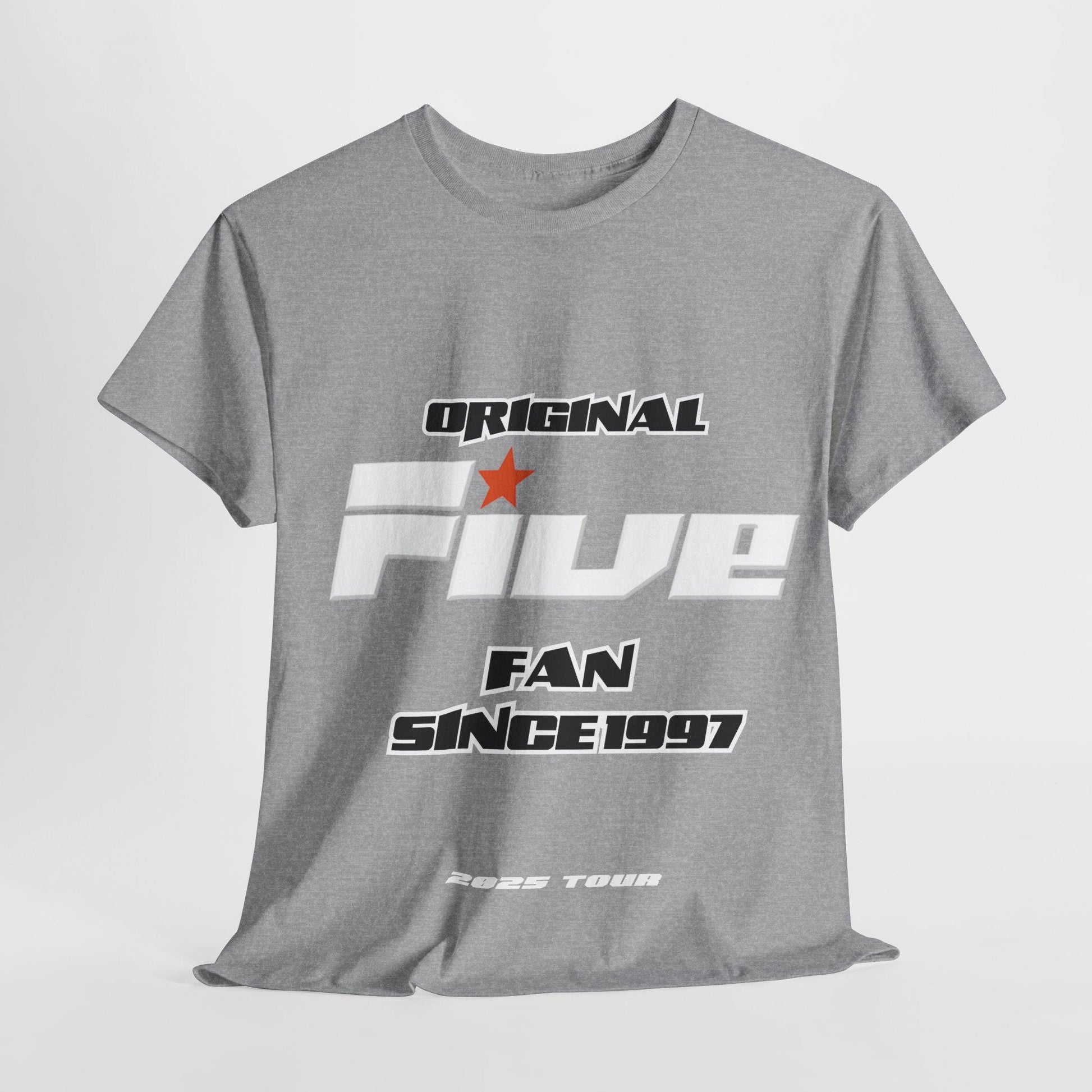 FIVE tshirt 2025 tour 5ive Five's at the o2 tour merchandise concert mothers day tee t-shirt original five fans boy band nostalgia
