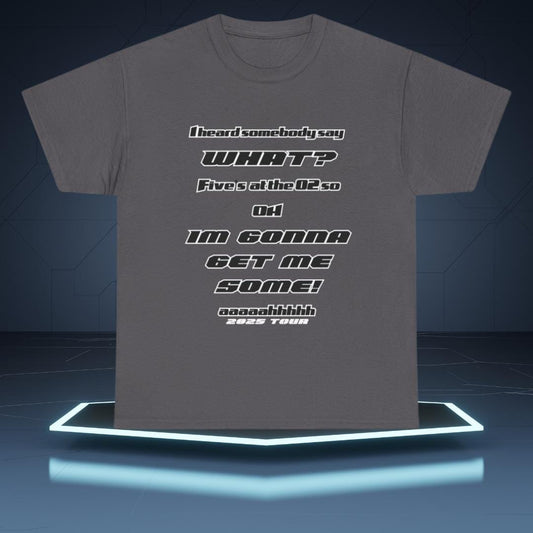 FIVE tshirt 2025 tour 5ive Five's at the o2 tour merchandise concert mothers day tee original five fans boy band nostalgia
