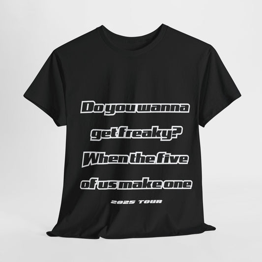 FIVE tshirt 2025 tour 5ive five of us make one slam dunk da funk tee original five fans boy band nostalgia